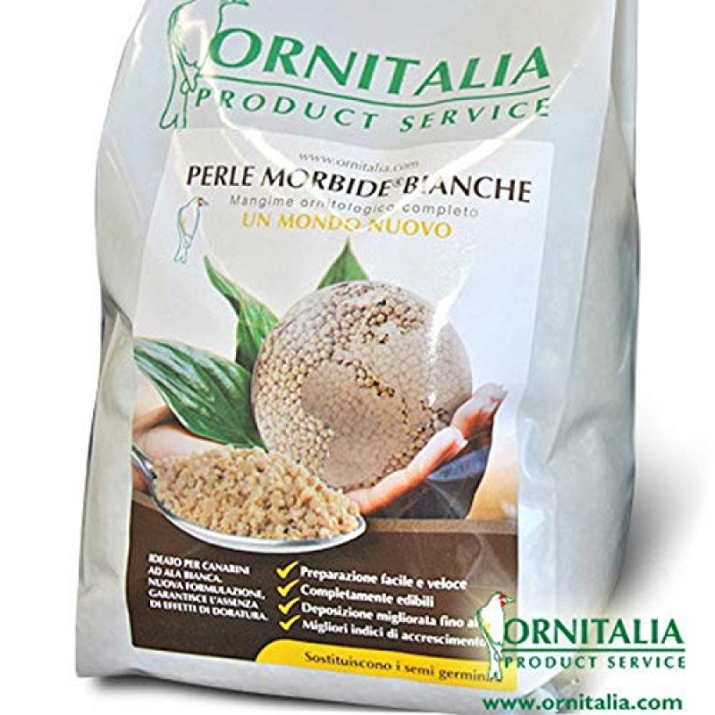 Ornitalia Perle Πέρλα Ουδέτερη 800gr (Χύμα)
