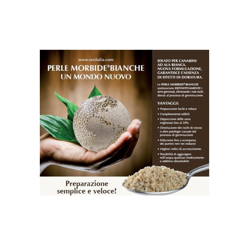 Ornitalia Perle Πέρλα Ουδέτερη 800gr (Χύμα) - Image 2