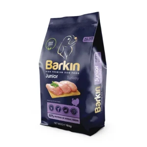 Barkin Junior Τροφή Σκύλου Γαλοπούλα 15Kg